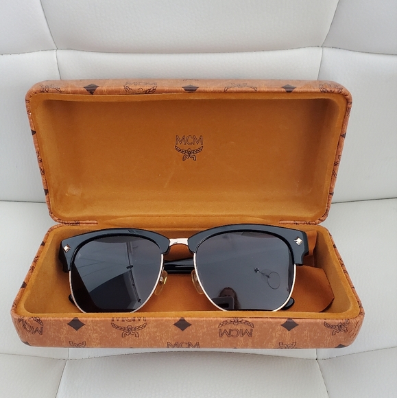 MCM Black Sunglasses with Case - Picture 1 of 6